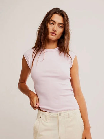 Free People We The Free Ever Had Tee - Pink A Boo
