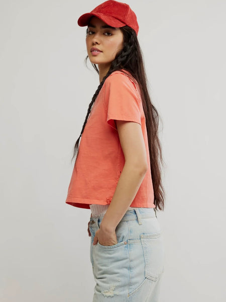 Free People Everyday Tee - Crab Apple