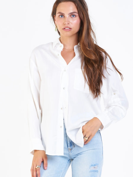 Lola Long Sleeve Button Down - All