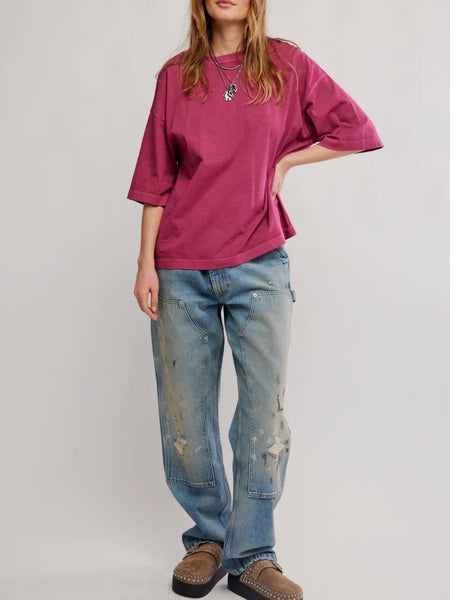 Free People Perfect Oversized Tee - All Colors