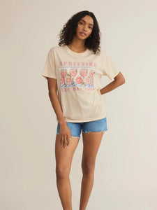 ZSupply Spritz Boyfriend Tee - Sandshell