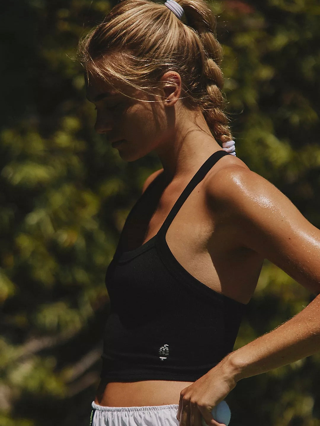 Free People All Clear Solid Cami - Black