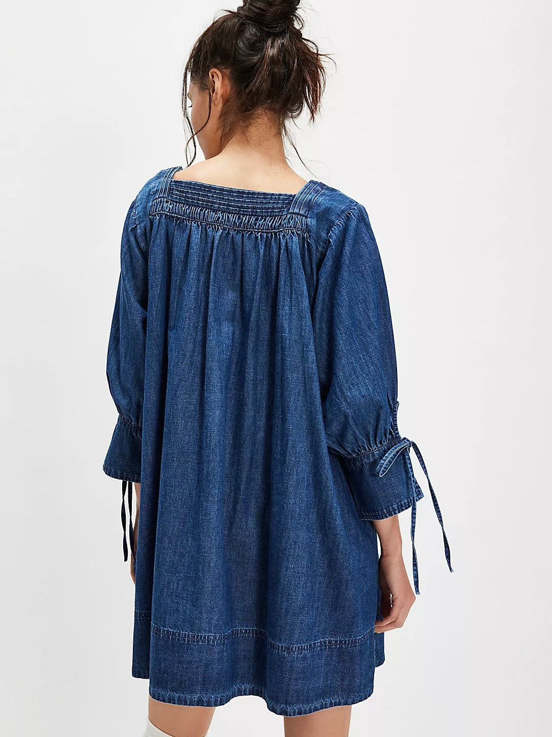 Free People Sonora Denim Mini Dress - Midnight Rinse Davis Country Store Free People Sonora Denim Mini Dress - Midnight Rinse Davis Country Store