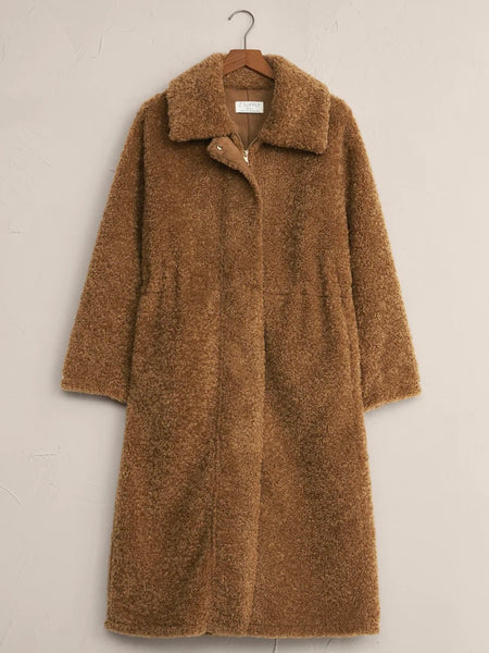 ZSupply Calgary Teddy Coat - Coconut