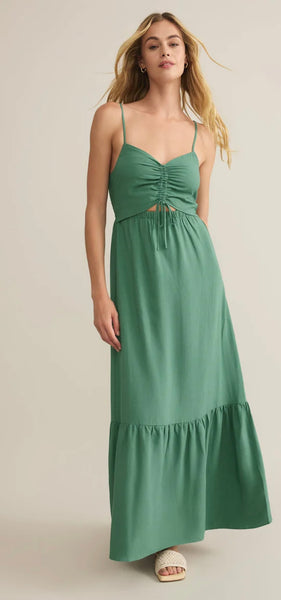 Zsupply Winslet Maxi Dress - Botanical Green