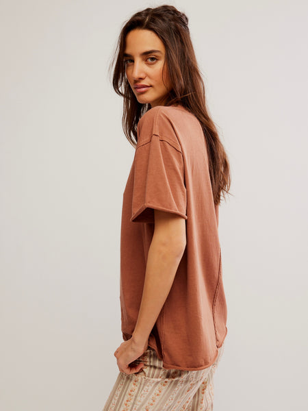 Free People Nina Tee- Tortoise Shell