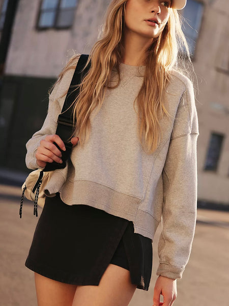 Free People Hot Shot Mini Skort - Black