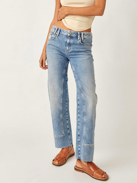 Free People Mid Rise Risk Taker- Mantra