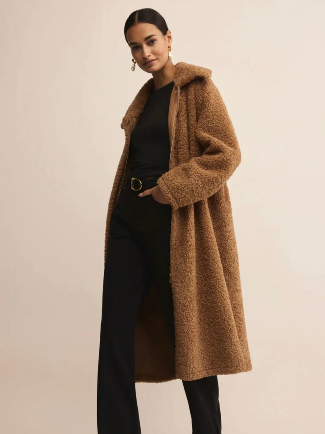 ZSupply Calgary Teddy Coat - Coconut