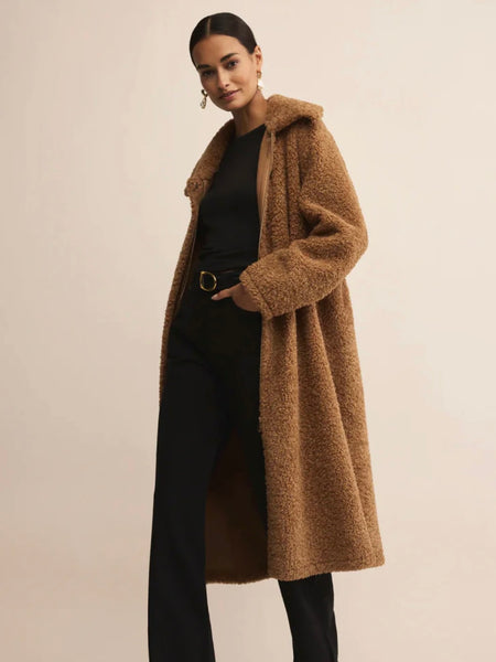 ZSupply Calgary Teddy Coat - Coconut