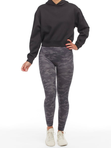 Spanx Seamless Look At Me Now Leggings- Heather Camo