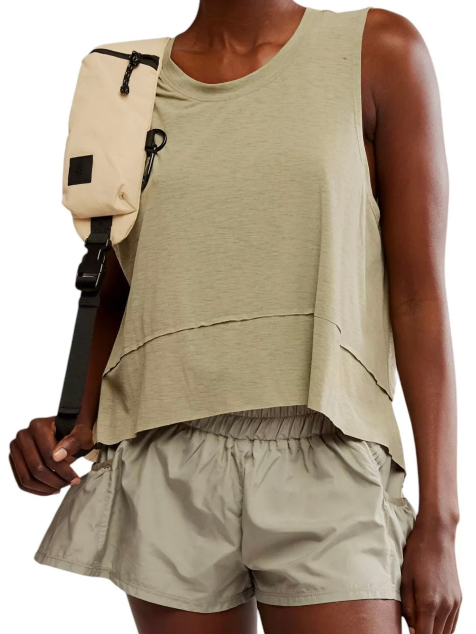 Free People Tempo Tank - Sage Stone