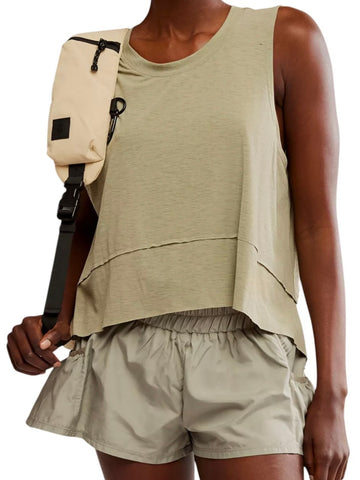 Free People Tempo Tank - Sage Stone