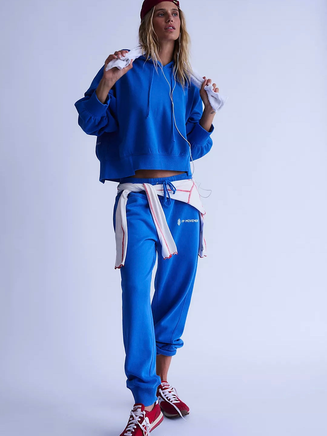 Free People Undefeated Set - Light Cobalt Combo