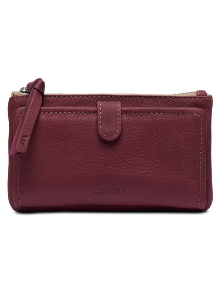 Plum Slim Wallet