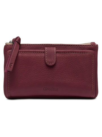Plum Slim Wallet