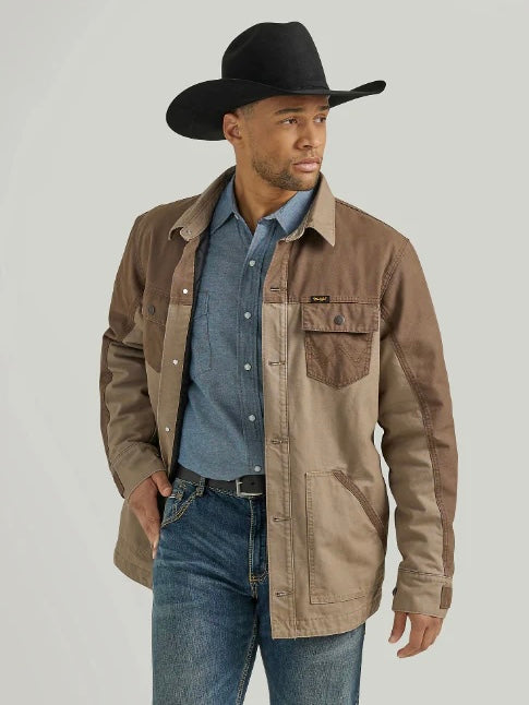 Wrangler Men’s Canvas Chore Coat - Sandstone