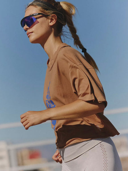 Free People Inspire Buti Logo Tee - Twig/Pulse Combo