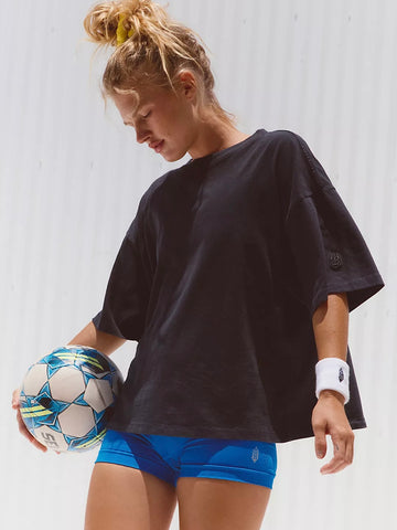 Free People Tackle Tee - Black