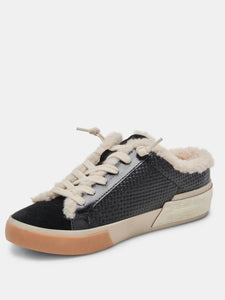 Zantel Sneaker- Black Woven