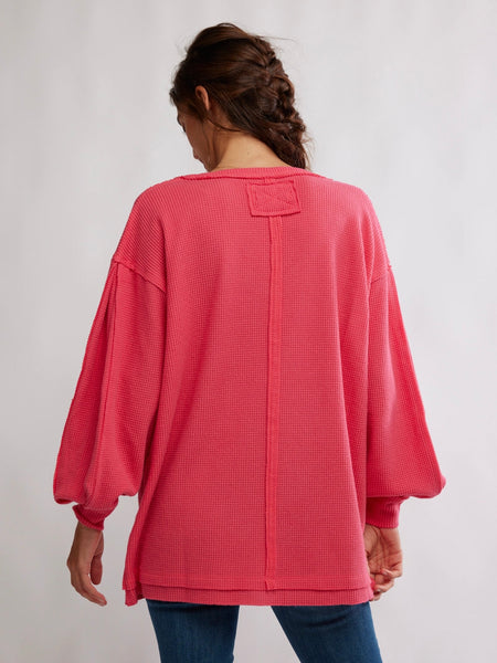 Free People Coast 2 Coast Thermal - Rouged Cheeks