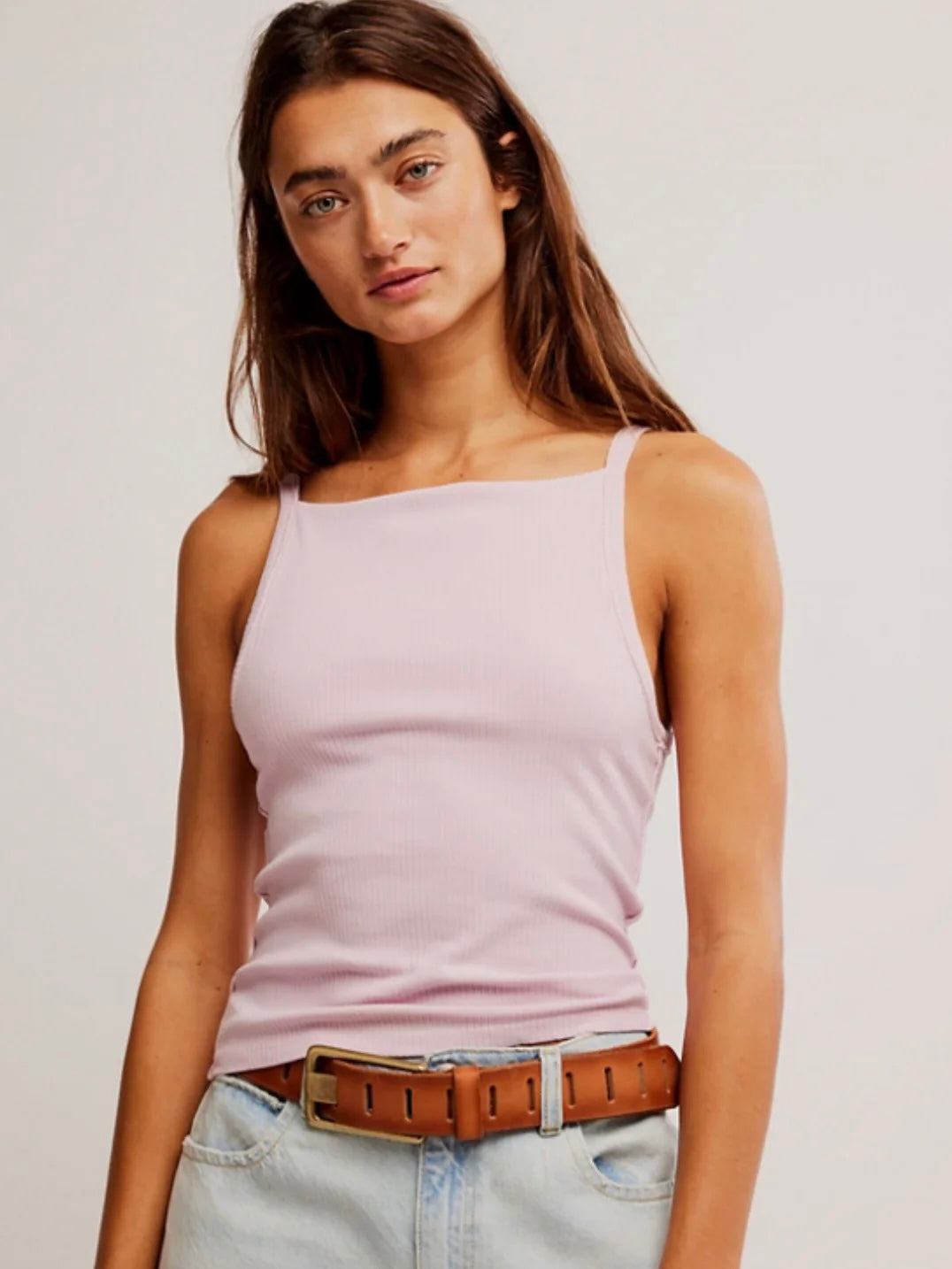 Free People Mia Tank - Pink A Boo – Davis Country Store