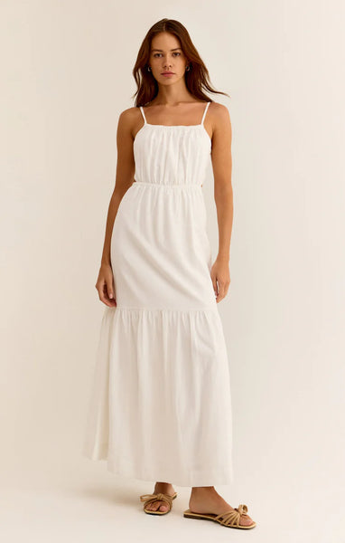 ZSupply Dewi Pacific Maxi Dress- White