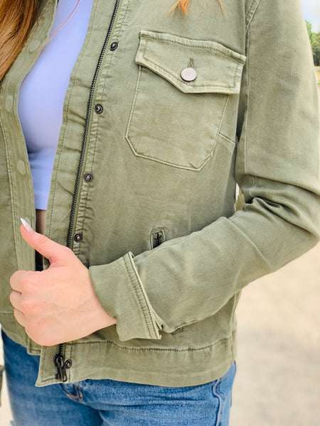 Allee's Olive Jacket