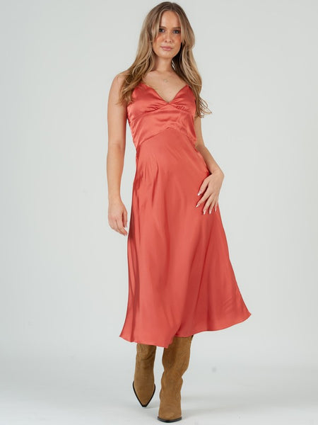 Satin Classic Slip Dress