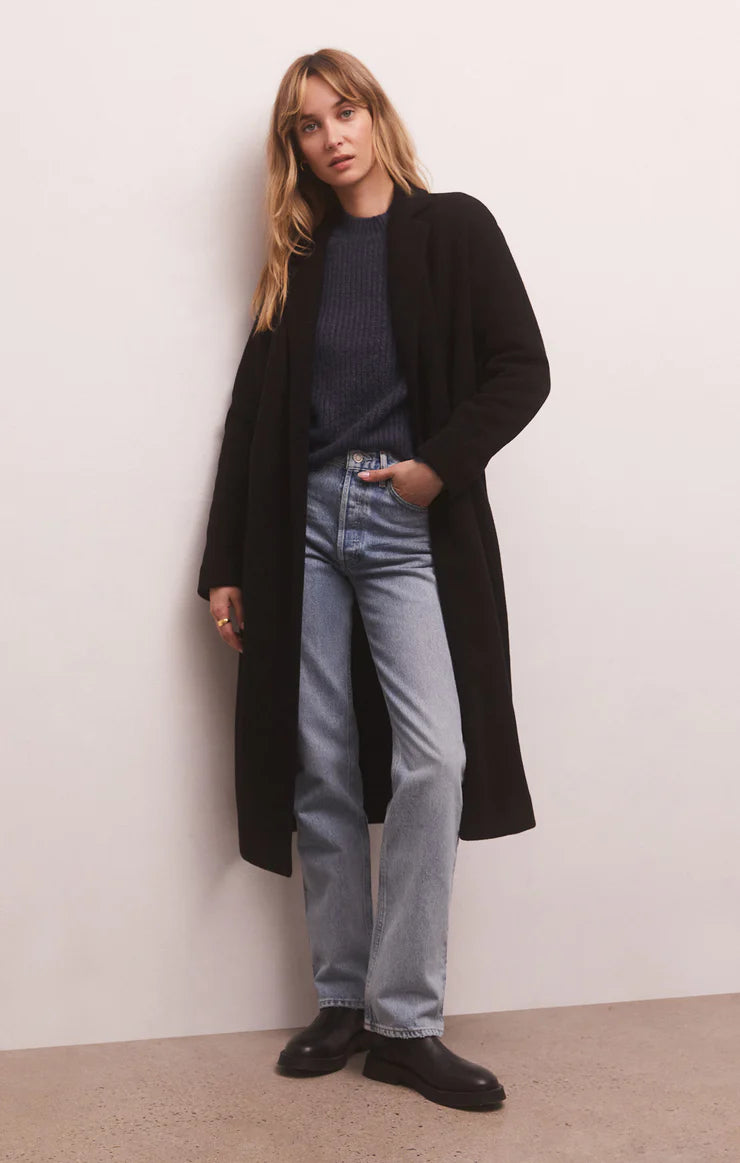 ZSupply Mason Knit Coat- Black – Davis Country Store