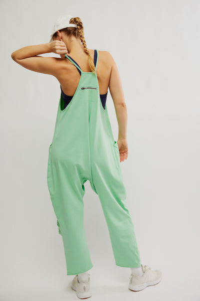 Free People Hot Shot Onesie- Bright Jade