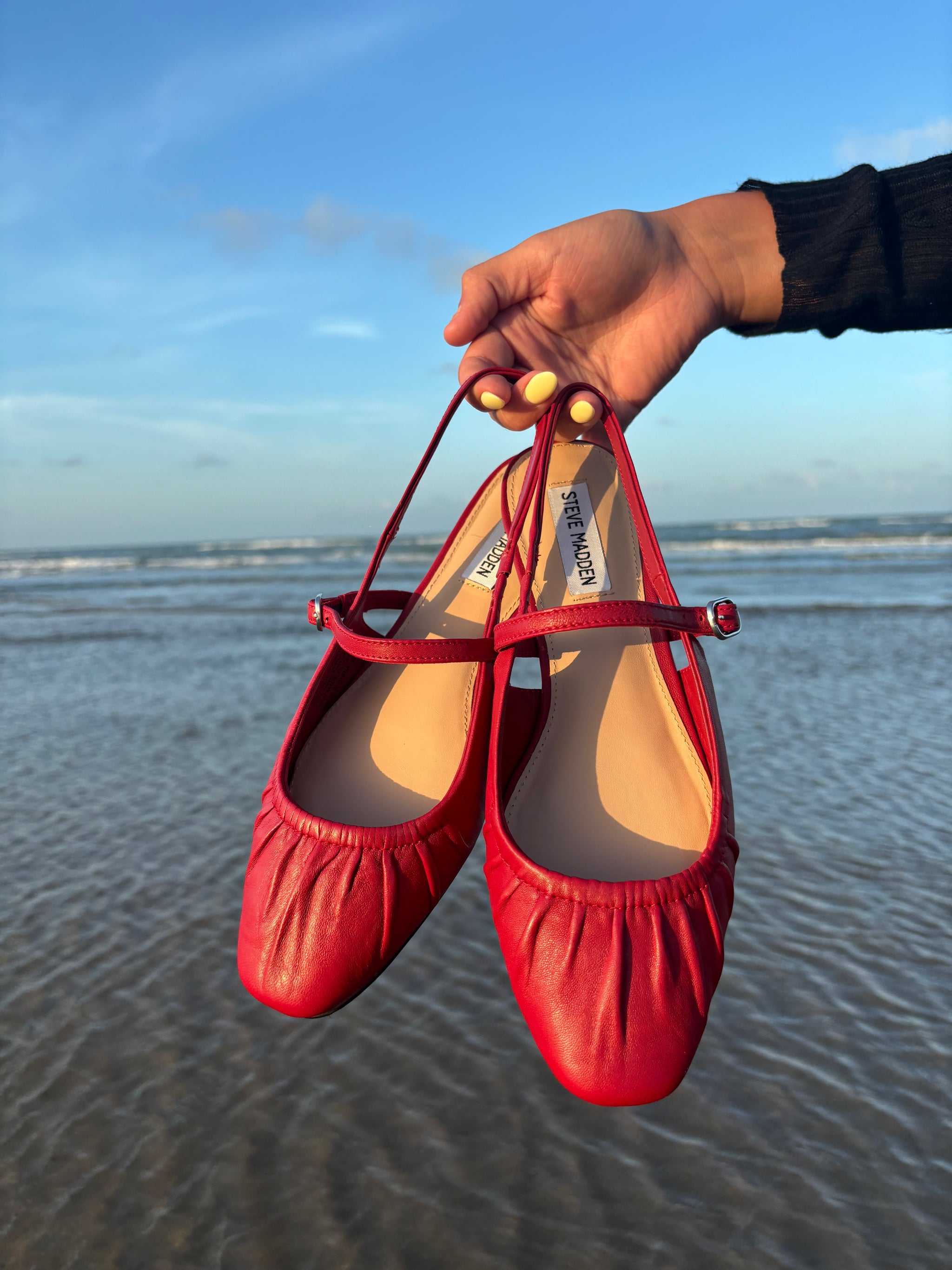 Garson Flats- Red Leather – Davis Country Store Garson Flats- Red Leather – Davis Country Store