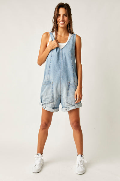 Free People High Roller Shortalls