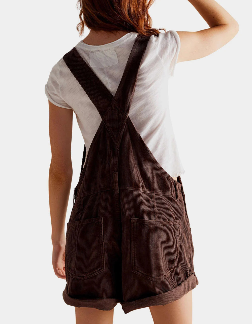 Free People Ziggy Shortalls - Barnwood