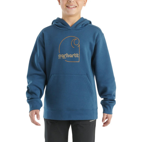 Carhartt Boys’ Long Sleeve Graphic Sweatshirt (Child/Youth) - ALL