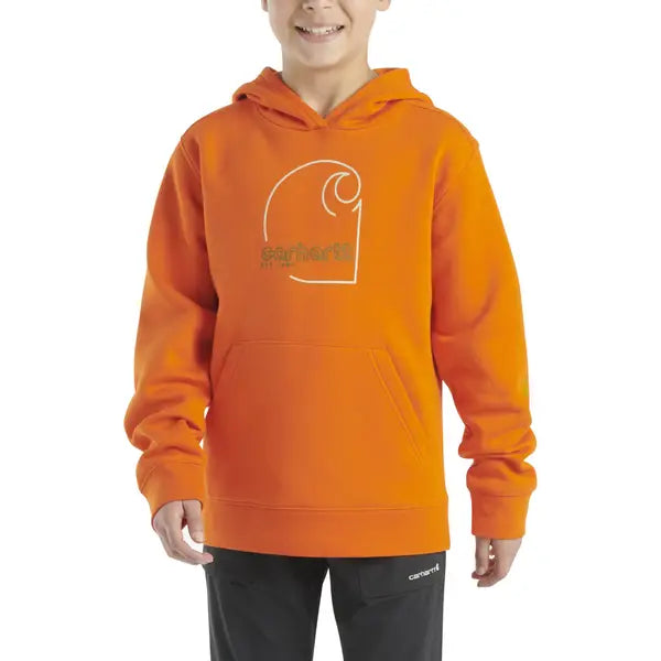 Carhartt Boys’ Long Sleeve Graphic Sweatshirt (Child/Youth) - ALL