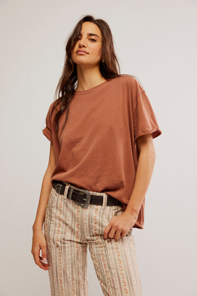 Free People Nina Tee- Tortoise Shell