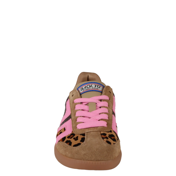 Back 70 Squid Sneaker - Leopard Zebra