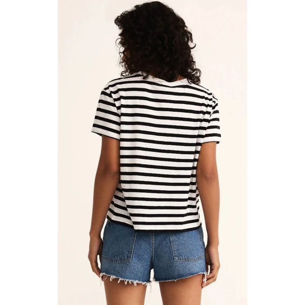 ZSupply Go To Stripe Tee - Black