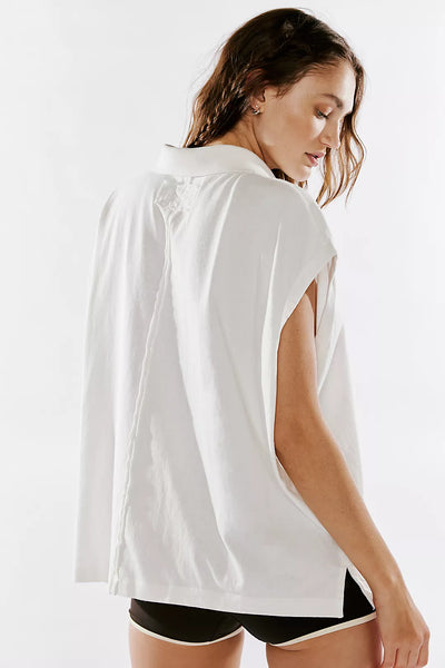 Free People We The Free Keep On Polo - Ivory