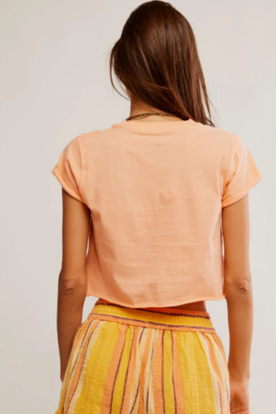 Free People The Perfect Tee- Spring Melon