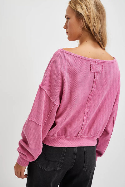 Free People We The Free Ife Pullover - Pinky Promise