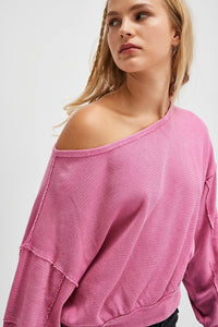 Free People We The Free Ife Pullover - Pinky Promise