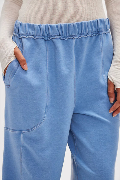 Free People Don’t Wait Up Lounge Pants - Harbor Combo