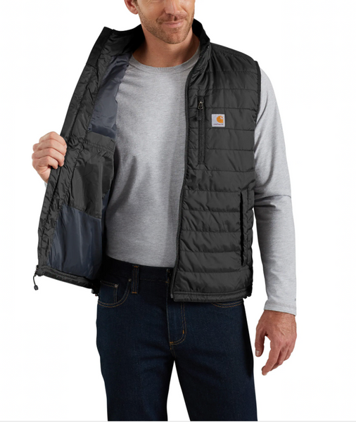 Carthartt Men’s Rain Defender Insulated Vest - Relaxed Fit - Carthartt Brown