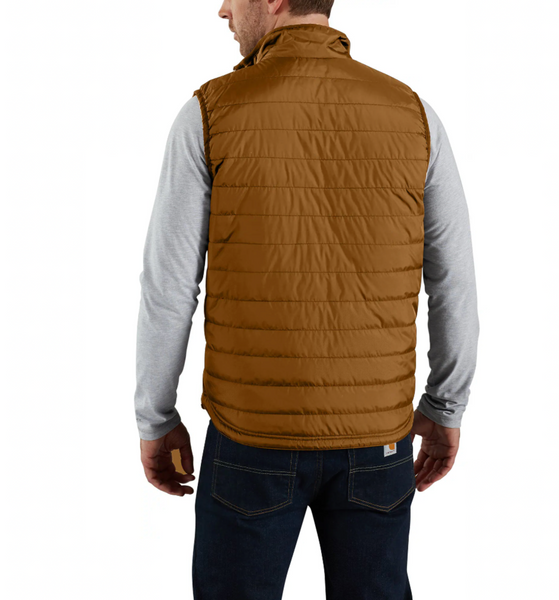 Carthartt Men’s Rain Defender Insulated Vest - Relaxed Fit - Carthartt Brown