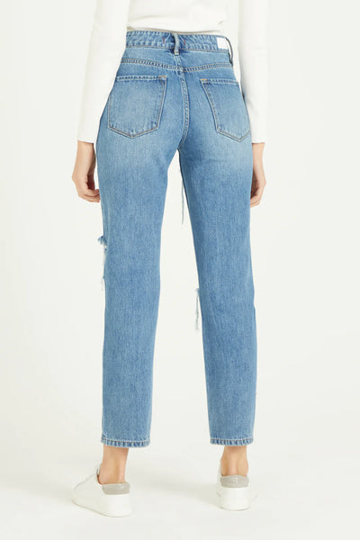 Jodi High Rise Cropped Straight Jeans-Sunnyvale