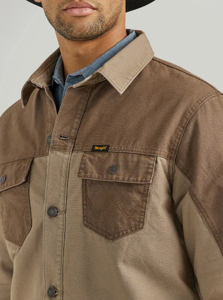 Wrangler Men’s Canvas Chore Coat - Sandstone