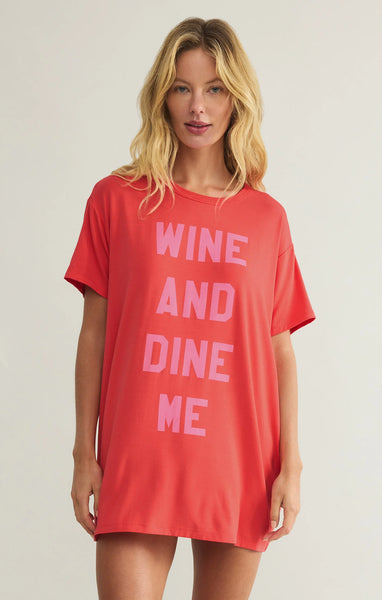 ZSupply Wine & Dine Night Shirt