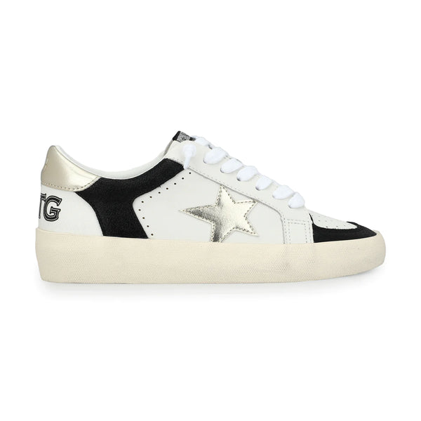 Reflex Star Sneakers- Black/Gold/ White